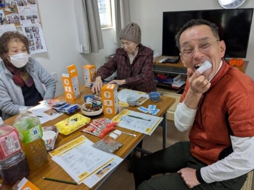 配布当日の様子