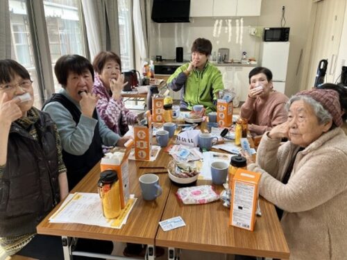 配布当日の様子